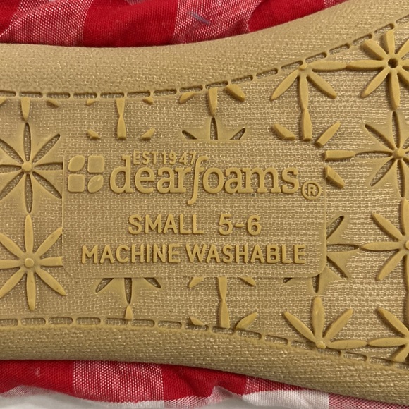 New Dearfoams Ballerina Slippers size Small - Picture 9 of 10